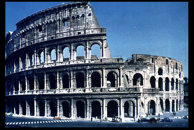 Colosseum as looks today - ravaged by earthquakes and looting History of Project Management